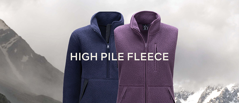 High Pile Fleece Range