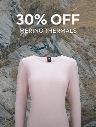30% OFF MERINO THERMALS