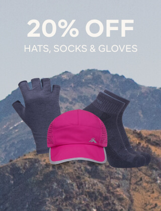 20% OFF HATS,SOCKS & GLOVES
