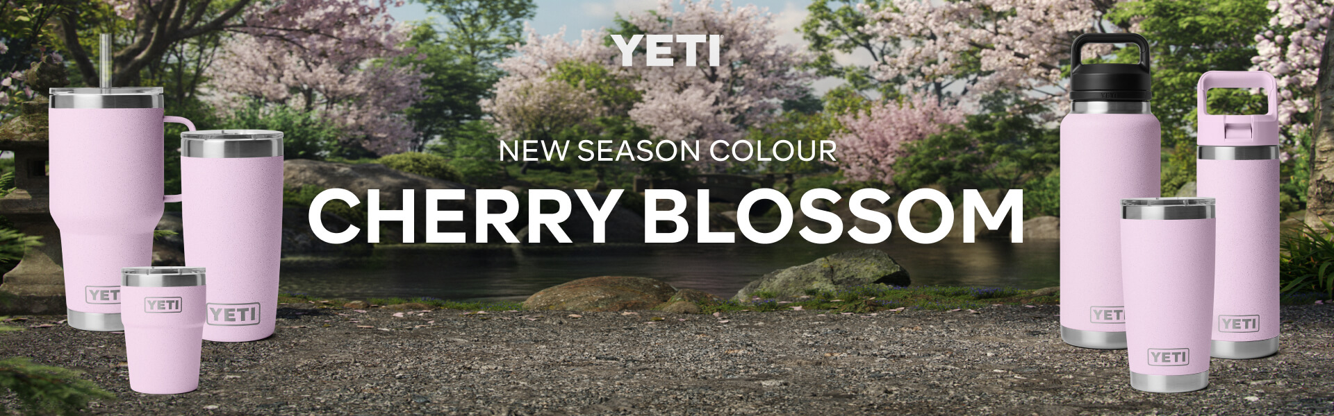 YETI NEW SEASON COLOUR - CHERRY BLOSSOM