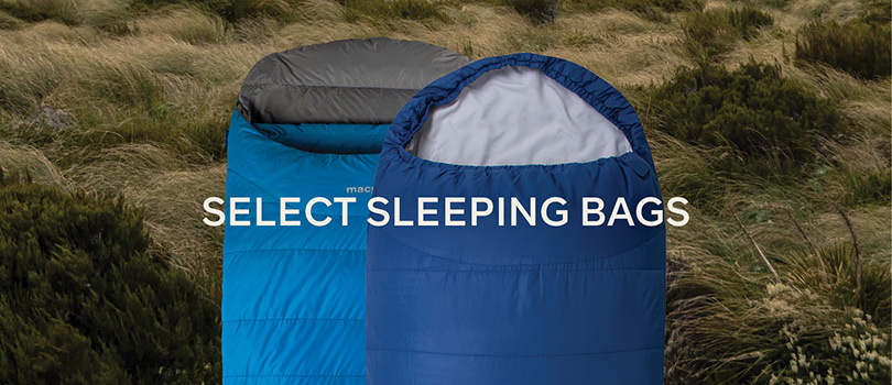 Select sleeping bags