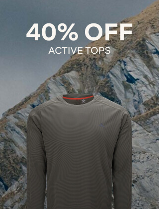 40% OFF ACTIVE TOPS