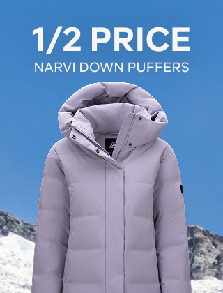1/2 PRICE NARVI DOWN PUFFERS