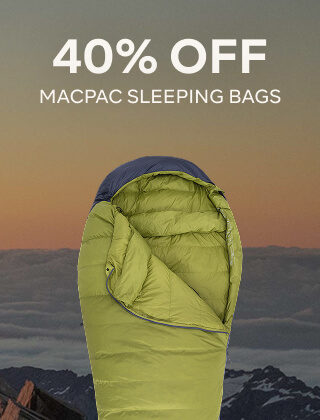 40% OFF MACPAC SLEEPING BAGS