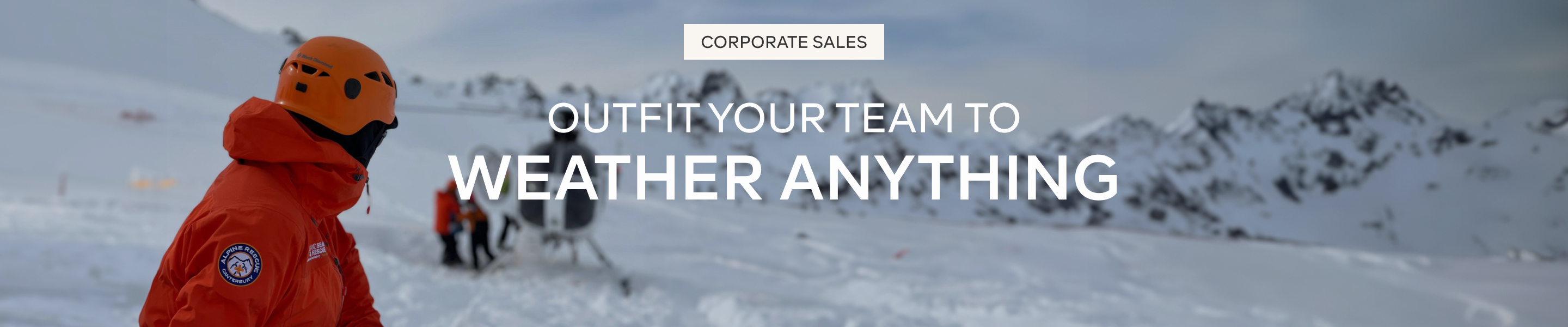 Corporate Sales, outfit your team to weather anything - Learn More