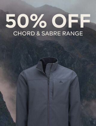 50% OFF CHORD & SABRE RANGE