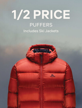 1/2 PRICE PUFFERS
