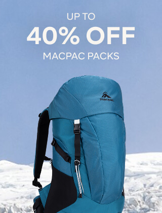 UP TO 40% OFF MACPAC PACKS