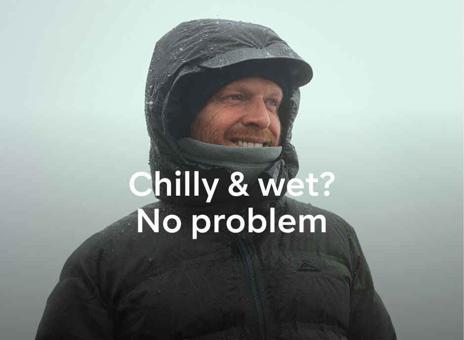 WATERPROOF PUFFERS - CHILLY WET? NO PROBLEM