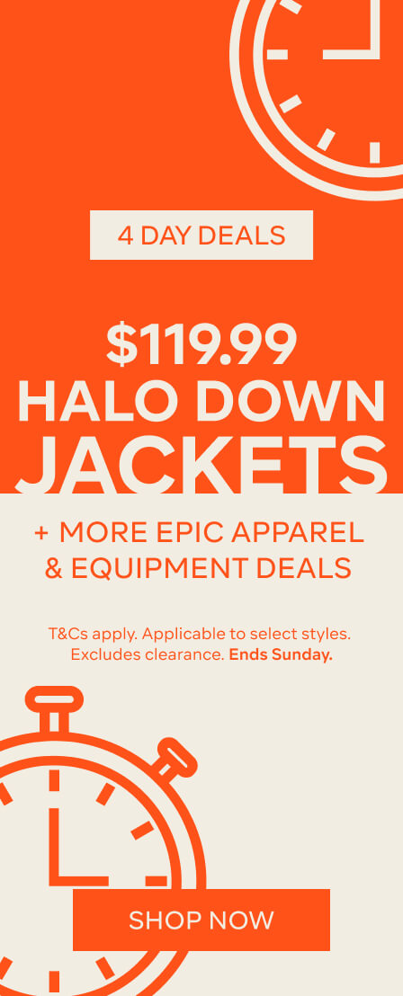 4 DAY DEALS 1/2 PRICE PUFFERS & FLEECE