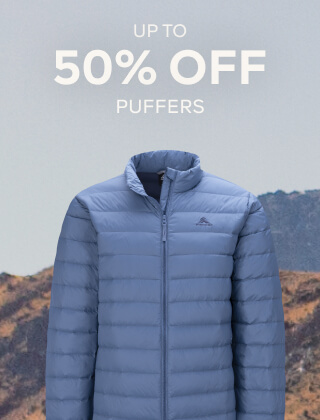 UP TO 50% OFF PUFFERS
