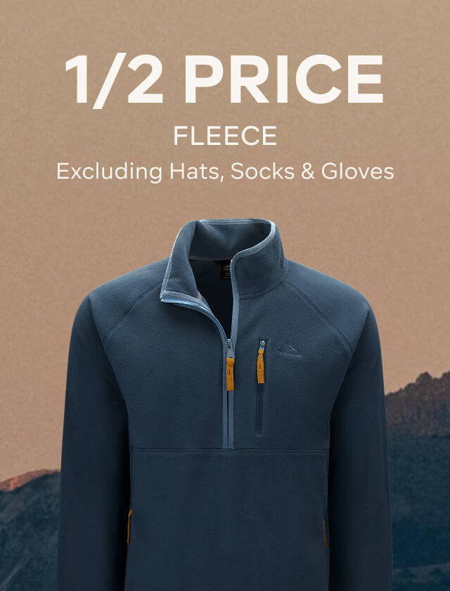 1/2 PRICE FLEECE