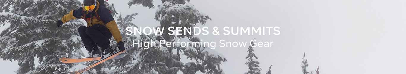 SNOW SENDS & SUMMITS - High performing snow gear