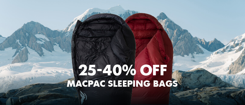 25-40% off Macpac Sleeping Bags