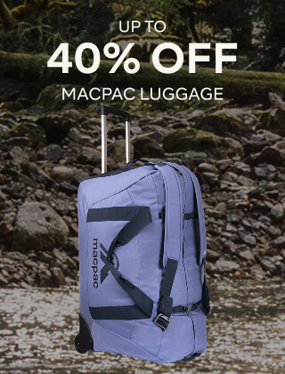 UP TO 40% OFF macpac luggage