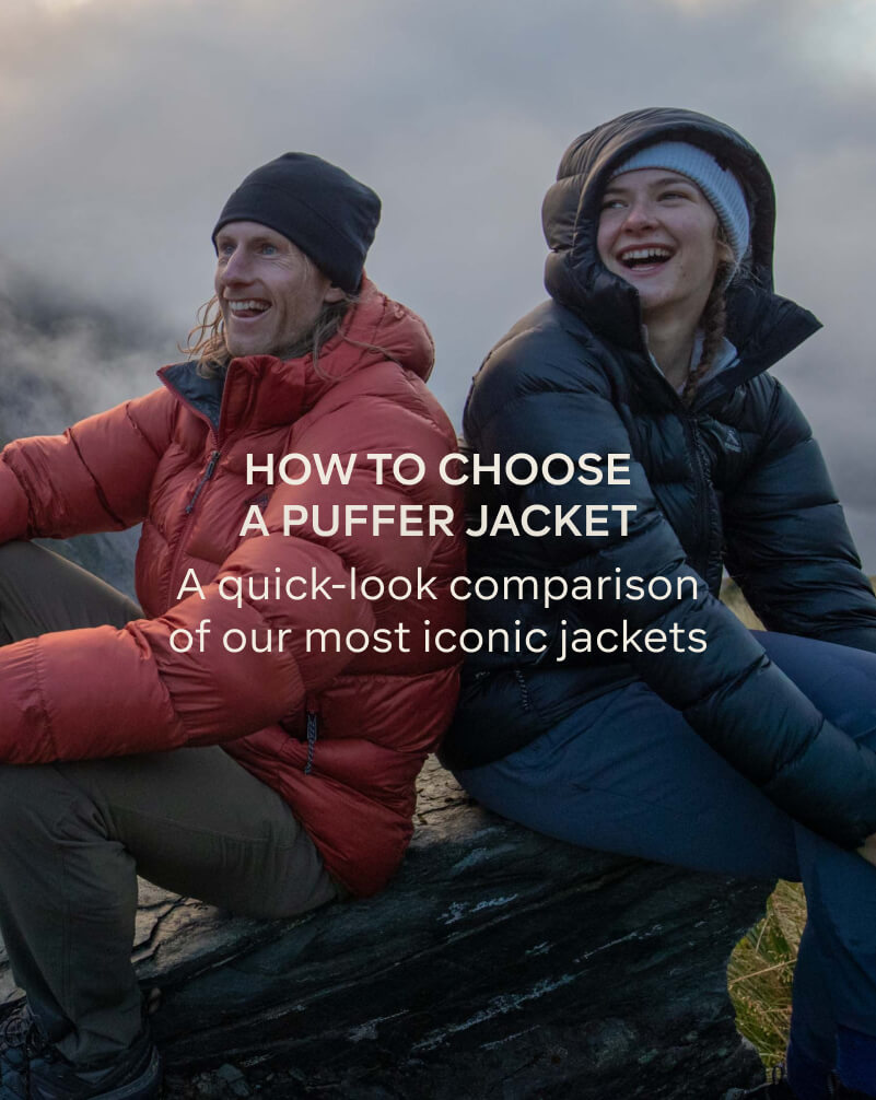 HOW TO CHOOSE A PUFFER JACKET - A QUICK-LOOK COMPARISON OF OUR MOST ICONIC JACKETS