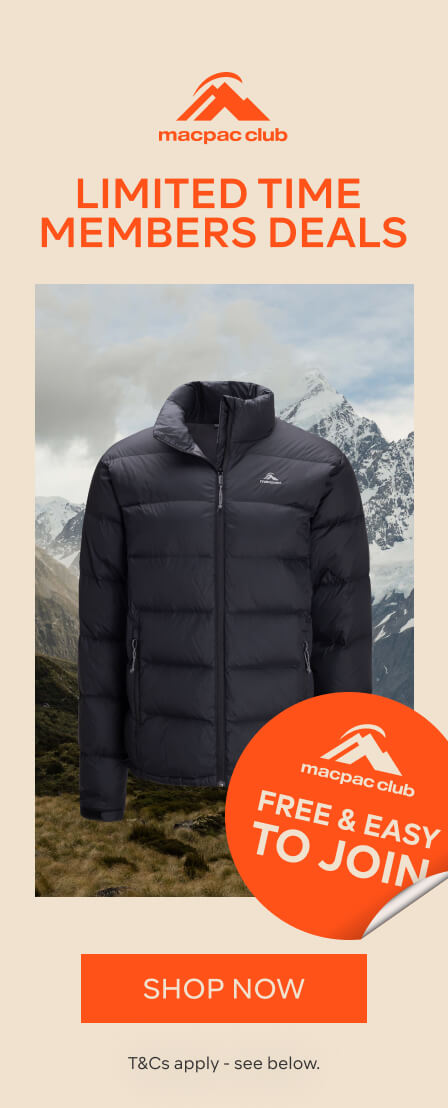 MACPAC CLUB LIMITED TIME MEMBERS DEALS - SHOP NOW