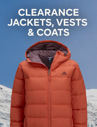 CLEARANCE JACKETS VESTS & COATS