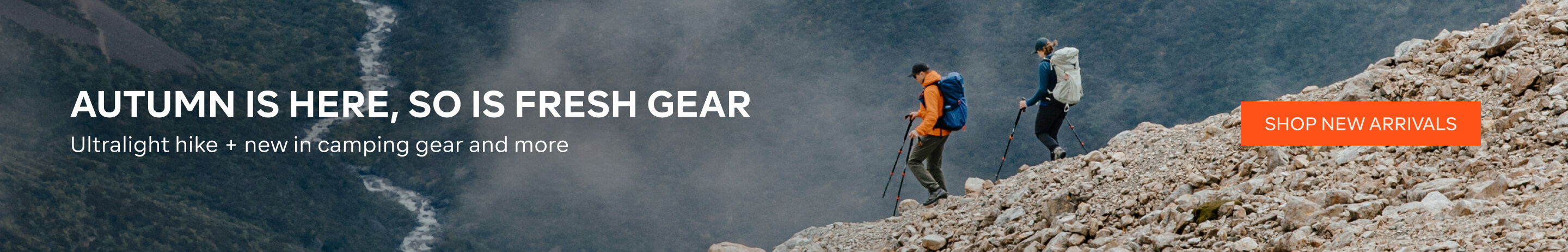 AUTUMN IS HERE, SO IS FRESH GEAR