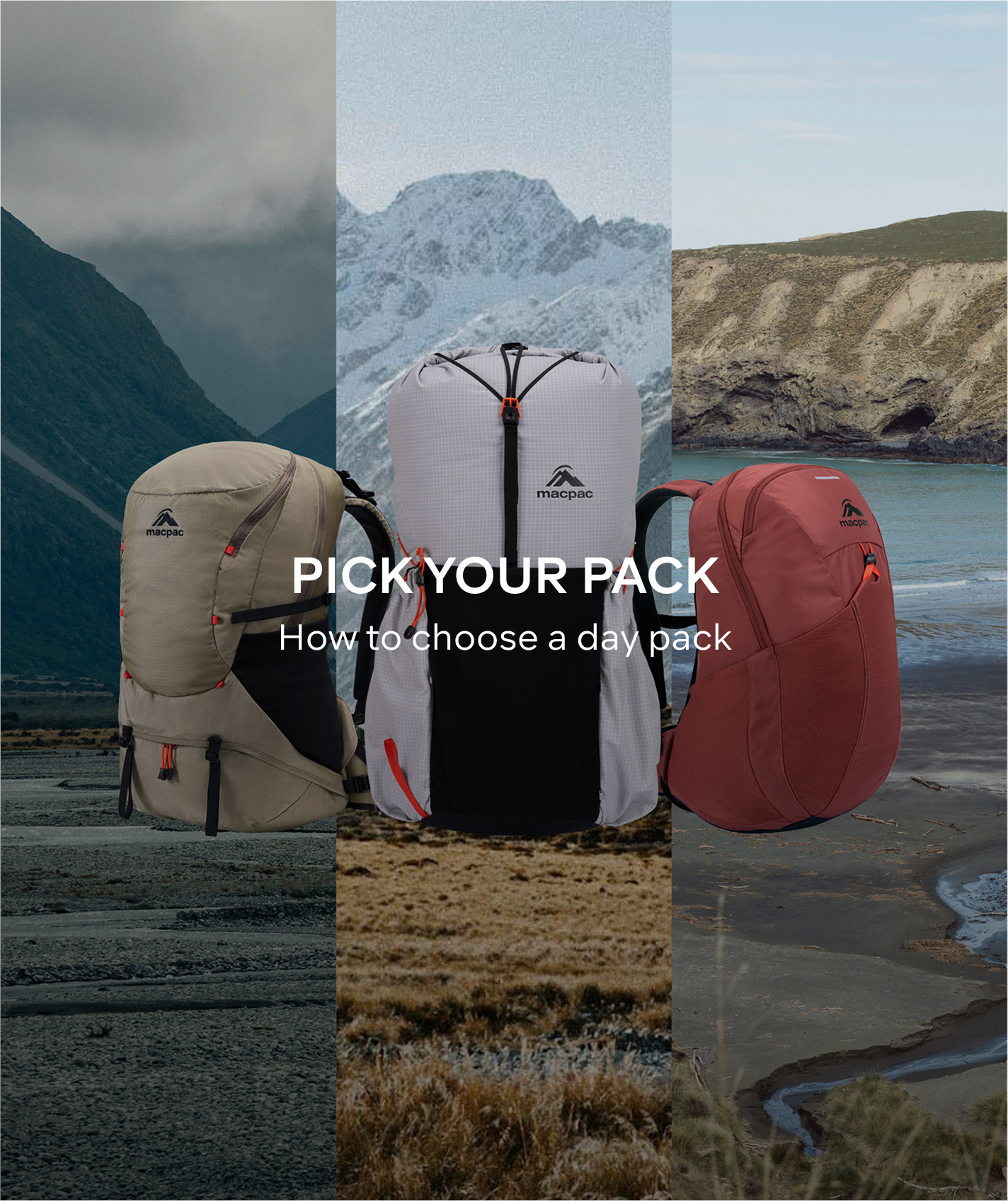 PICK YOUR PACK