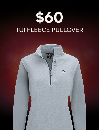 $60 TUI FLEECE PULLOVER