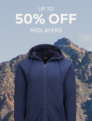 UP TO 50% OFF MIDLAYERS