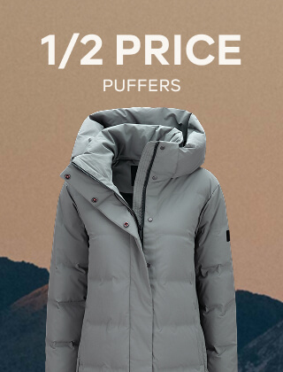 1/2 PRICE PUFFERS