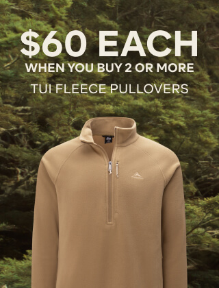 $60 WHEN YOU BUY 2 OR MORE TUI PULLOVERS