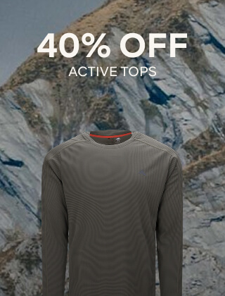 40% OFF ACTIVE TOPS