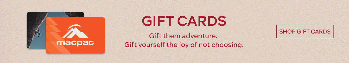 GIFT CARDS, GIFT THEM ADVENTURE - LEARN MORE