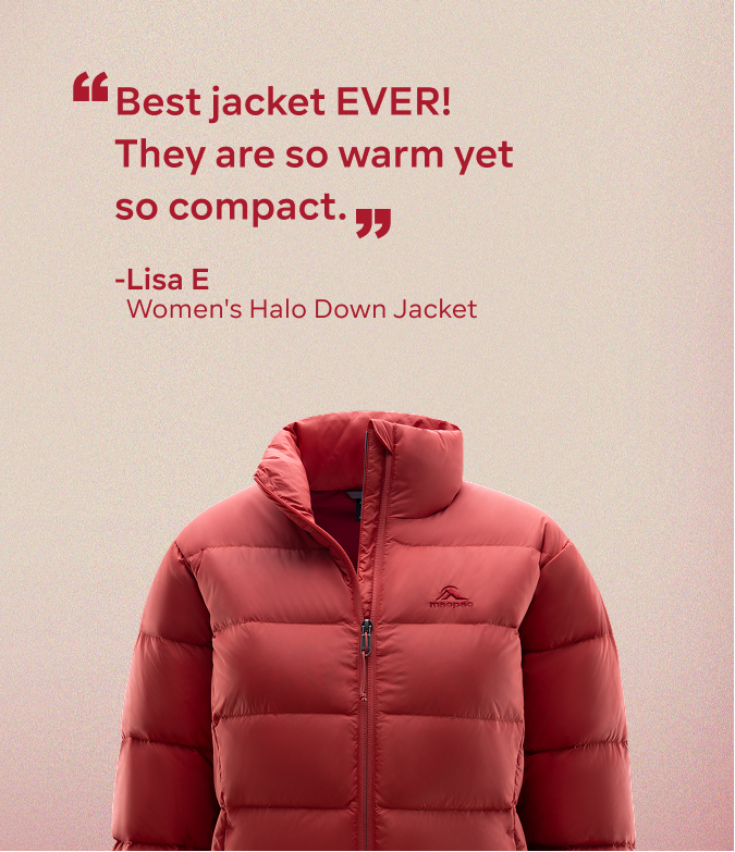 WOMENS HALO DOWN JACKET