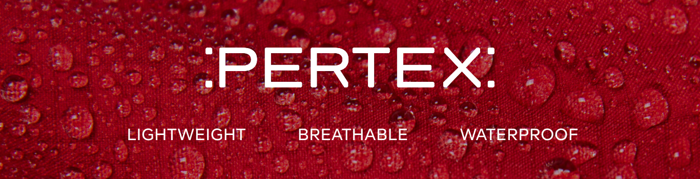 PERTEX: LIGHTWEIGHT, BREATHABLE, WATERPROOF