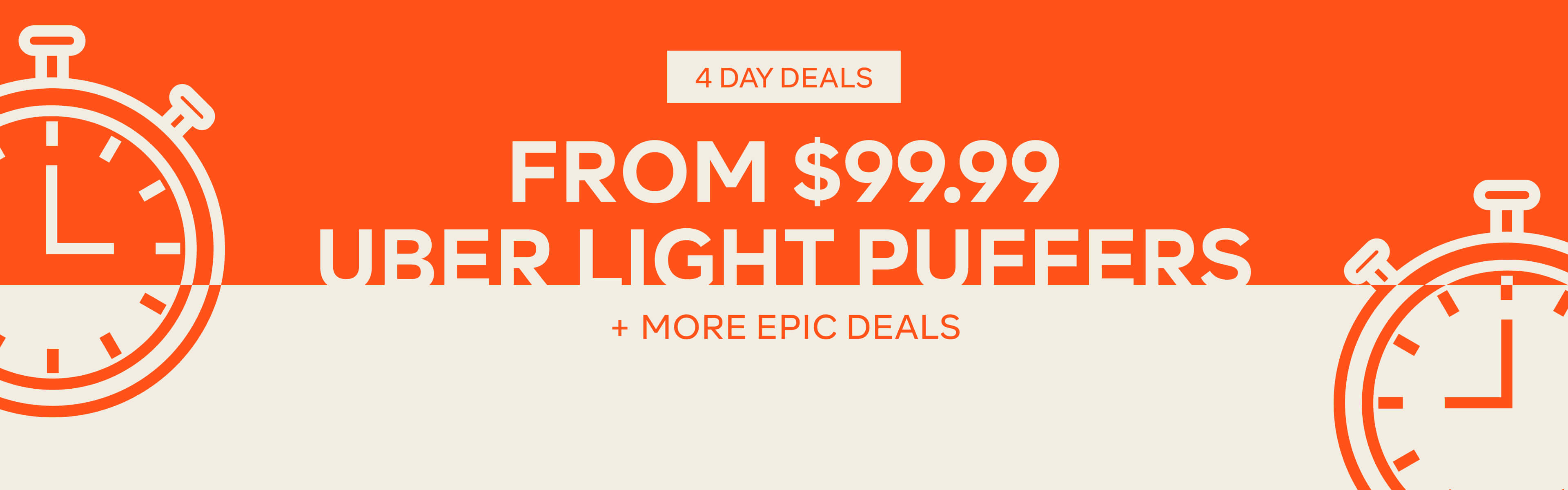 4 DAY DEALS - NEW DEALS ADDED, FOR A LIMITED TIME
