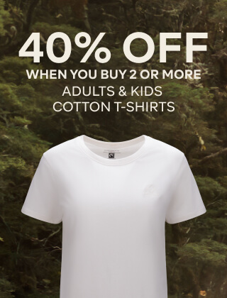 40% OFF WHEN YOU BUY 2 OR MORE ADULTS & KIDS COTTON T-SHIRTS