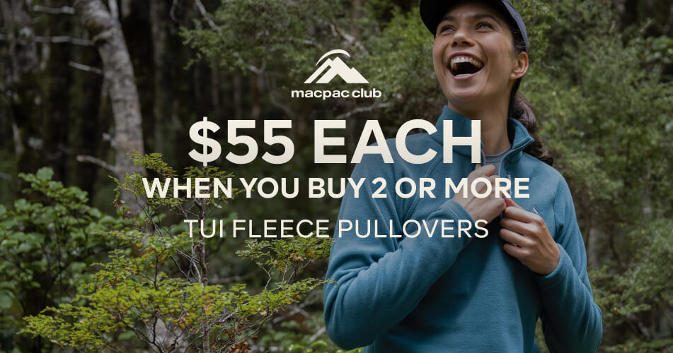 $55 EACH WHEN YOU BUY 2 OR MORE TUI FLEECE PULLOVERS