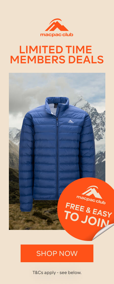 MACPAC CLUB LIMITED TIME MEMBERS DEALS - SHOP NOW