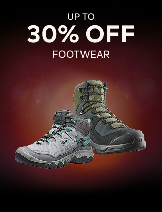 UP TO 30% OFF FOOTWEAR