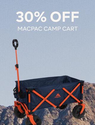 30 OFF MACPAC CAMP CART