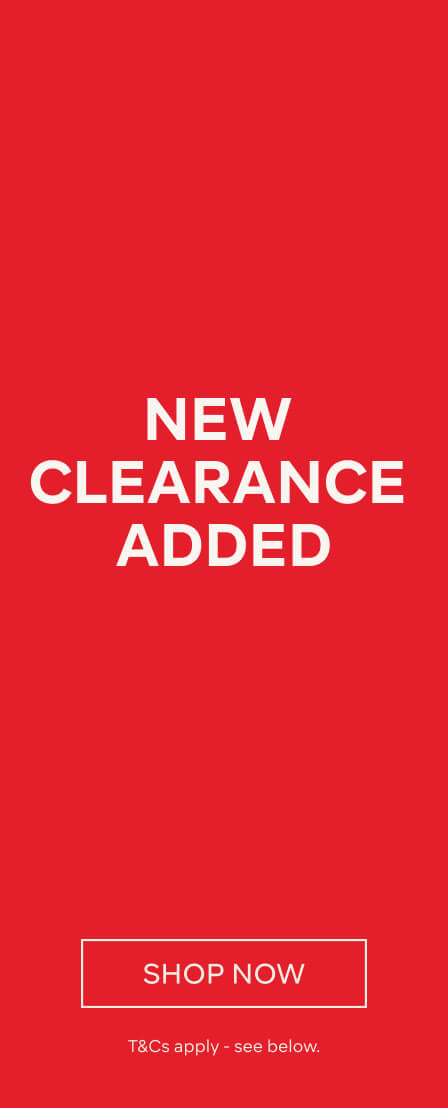 NEW TO CLEARANCE
