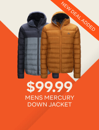 $99.99 MENS MERCURY DOWN JACKET