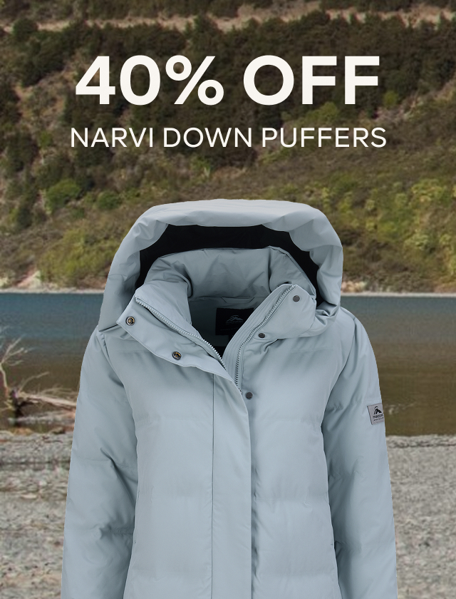 40% OFF NARVI DOWN PUFFERS
