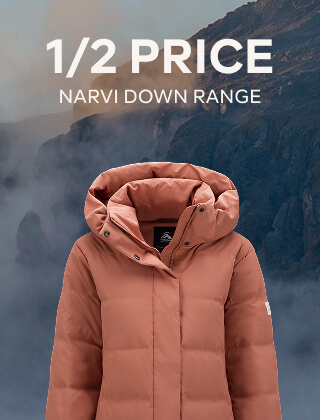 1/2 PRICE NARVI DOWN RANGE