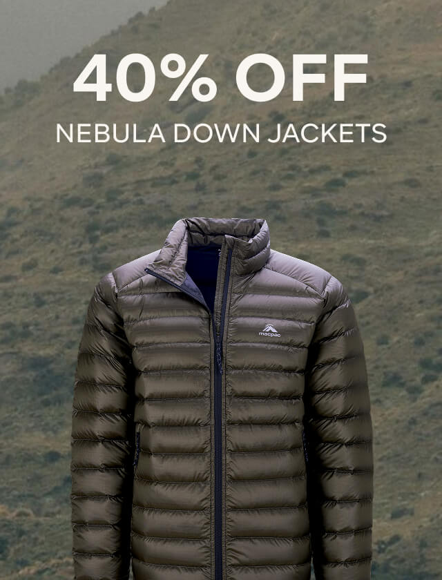 40% OFF NEBULA DOWN JACKETS
