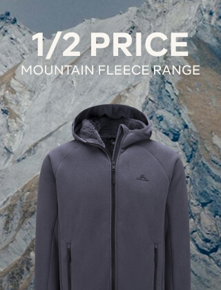 1/2 PRICE MOUNTAIN FLEECE RANGE