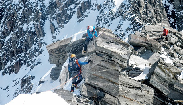 A Few Lessons in Alpine Climbing