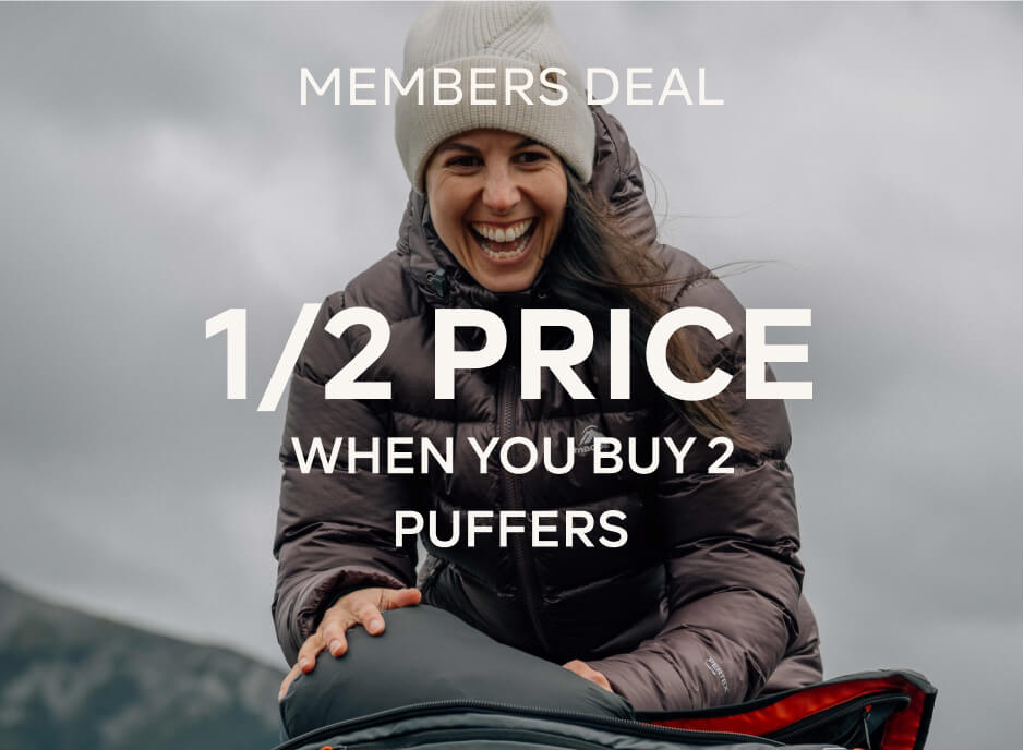 1/2 PRICE PUFFERS WHEN YOU BUY 2 OR MORE