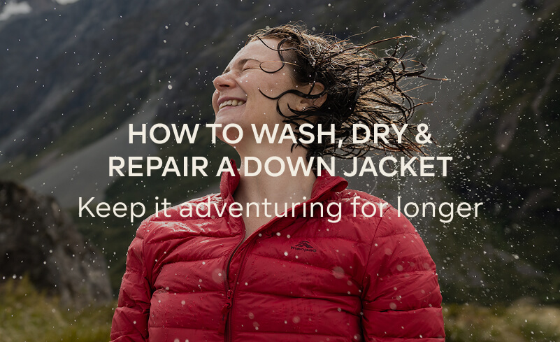 CARING FOR YOUR DOWN - HOW TO WASH DRY AND REPAIR INSULATION