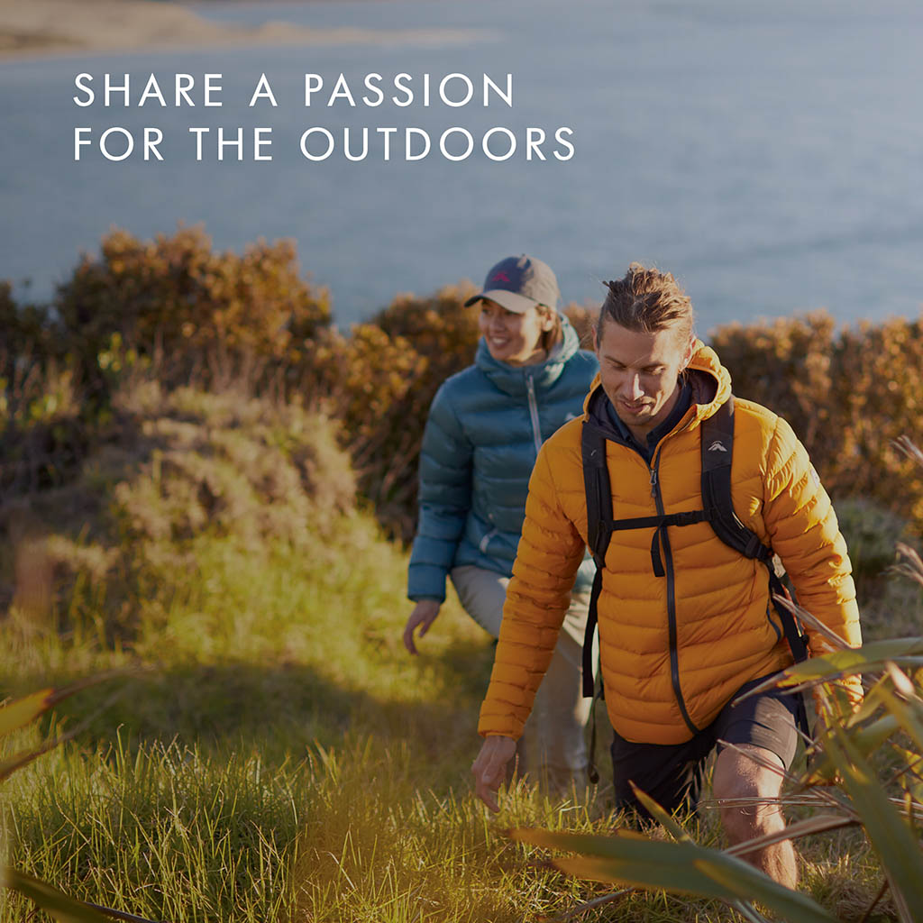 Share a passion for the outdoors