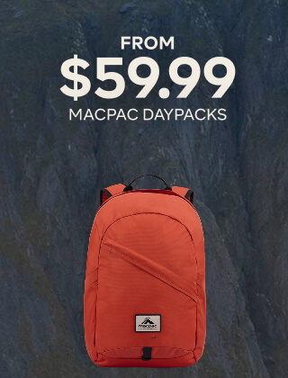 FROM $59.99 MACPAC DAYPACKS