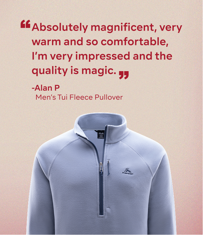 MENS TUI FLEECE PULLOVER